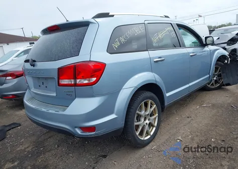 2013 Dodge Journey Crew из США, поврежденный, VIN 3C4PDDDG3DT595341